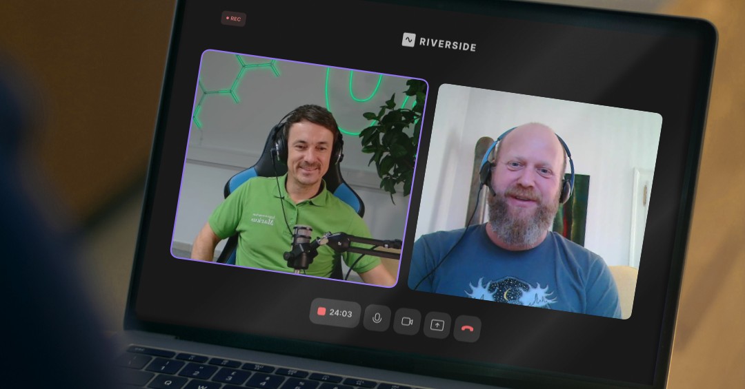Laurenz und Markus im Podcast Tieftauchen
